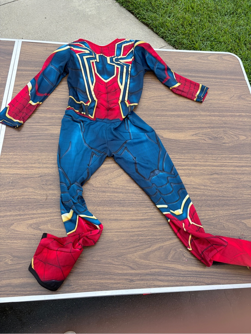 Kids Spider-Man Inspired Red & Blue Superhero Costume